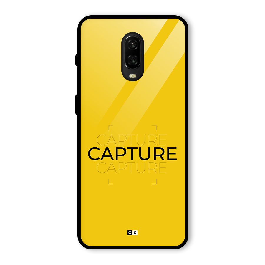Instant Capture Glass Back Case for OnePlus 6T