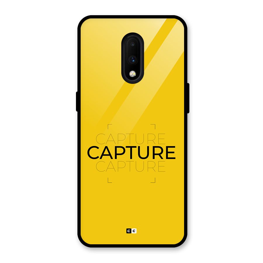 Instant Capture Glass Back Case for OnePlus 7