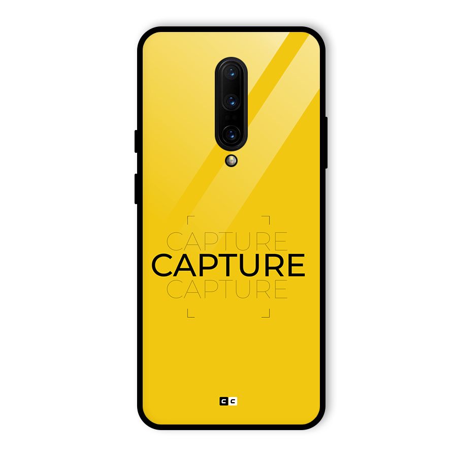 Instant Capture Glass Back Case for OnePlus 7 Pro