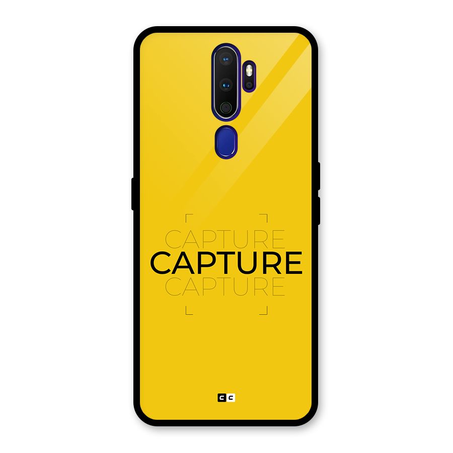 Instant Capture Glass Back Case for Oppo A9 (2020)