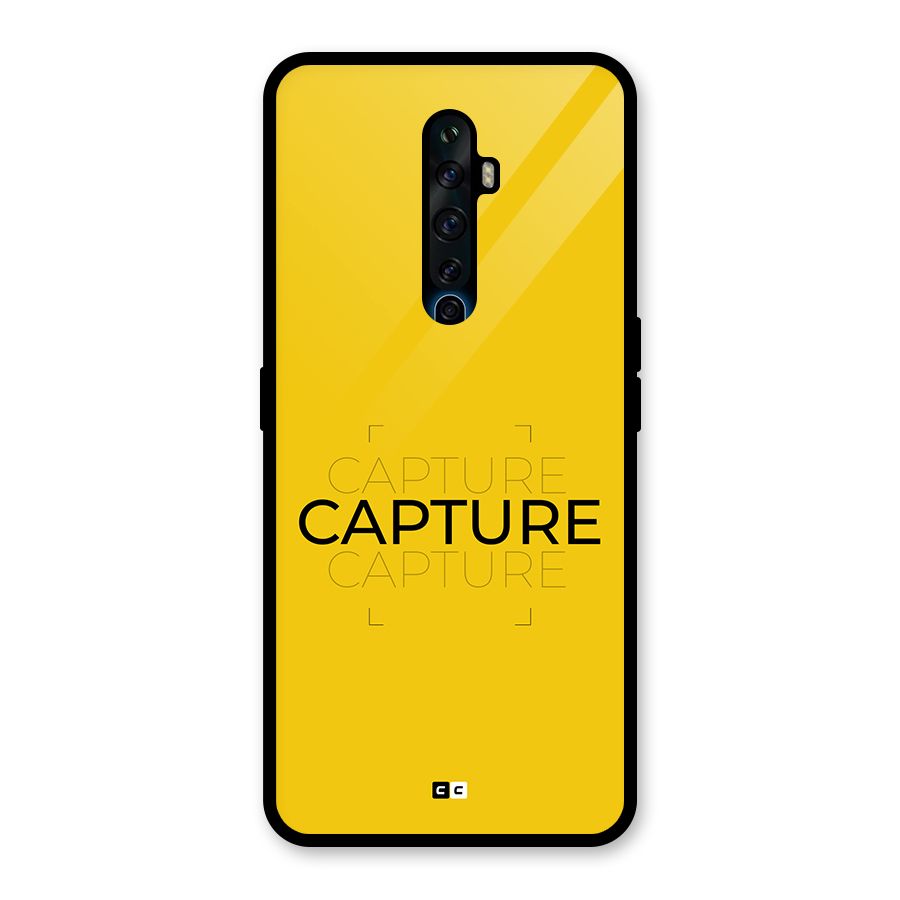 Instant Capture Glass Back Case for Oppo Reno2 F