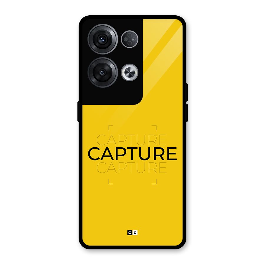 Instant Capture Glass Back Case for Oppo Reno8 Pro 5G