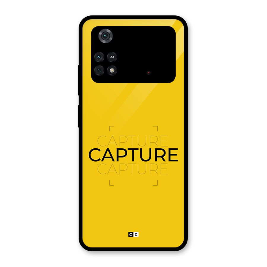 Instant Capture Glass Back Case for Poco M4 Pro 4G