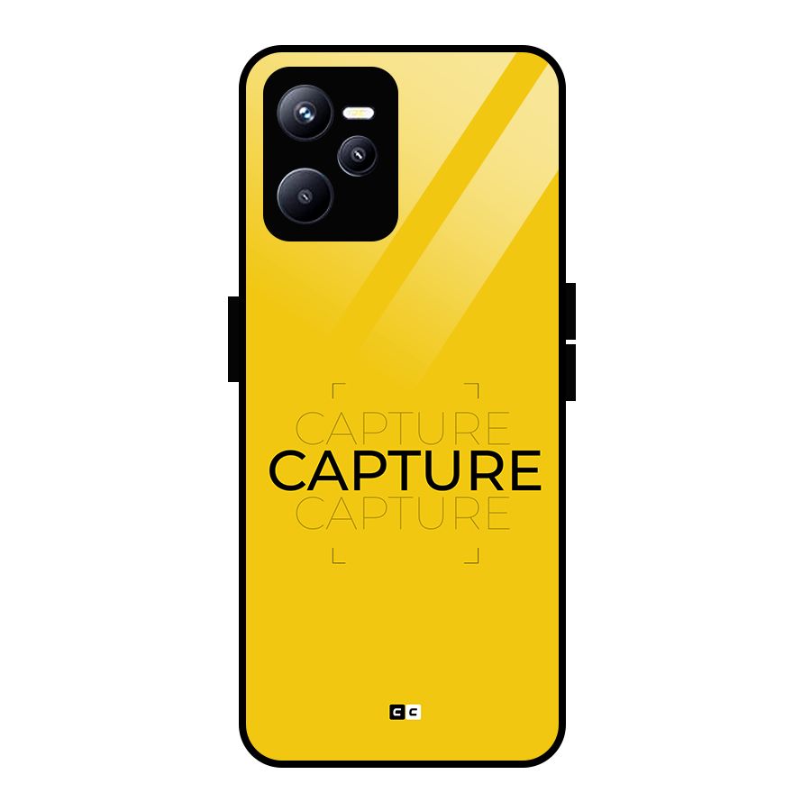 Instant Capture Glass Back Case for Realme C35