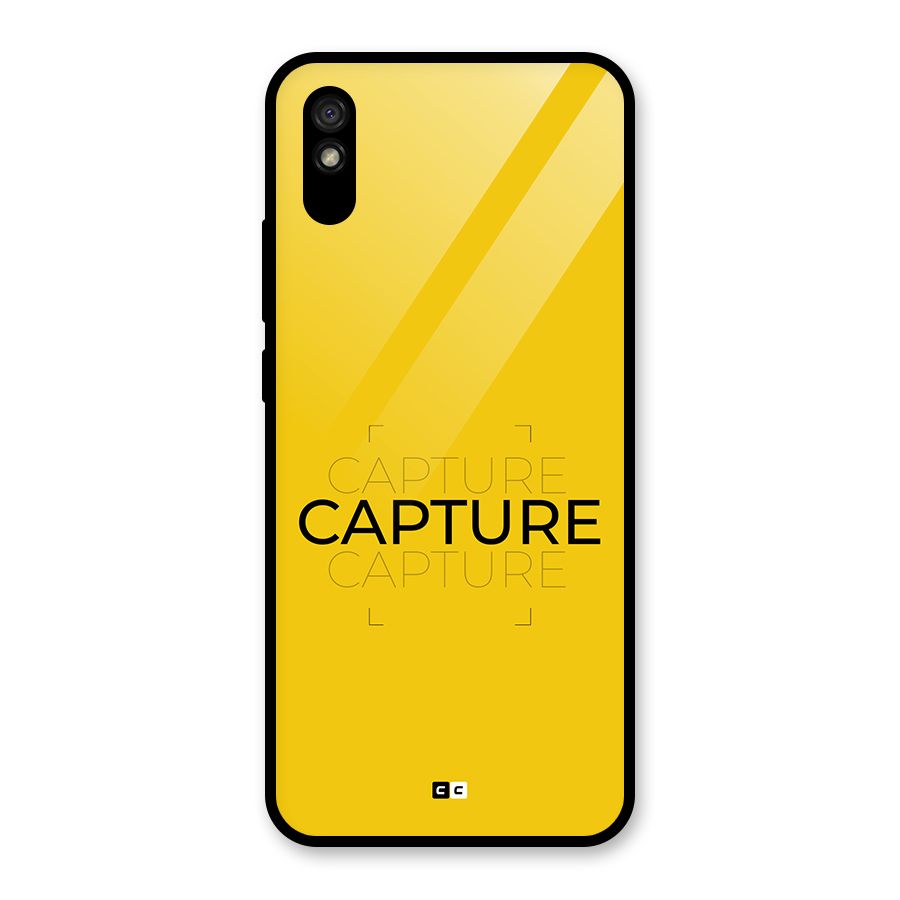 Instant Capture Glass Back Case for Redmi 9A