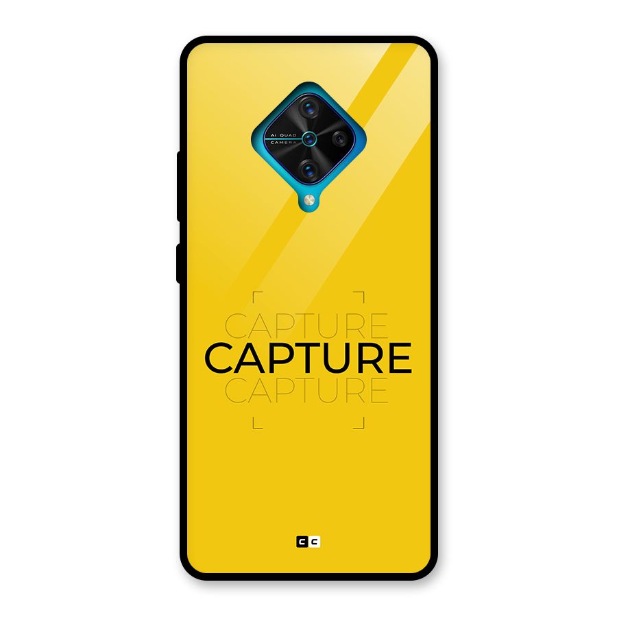 Instant Capture Glass Back Case for Vivo S1 Pro