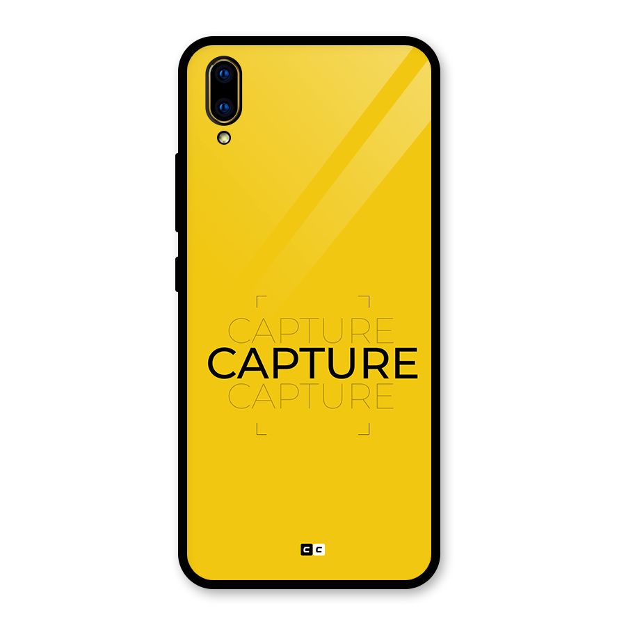 Instant Capture Glass Back Case for Vivo V11 Pro