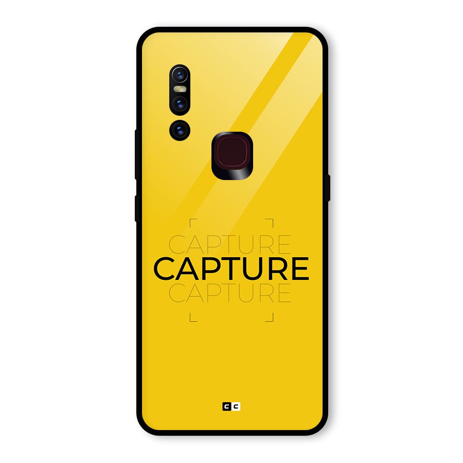 Instant Capture Glass Back Case for Vivo V15