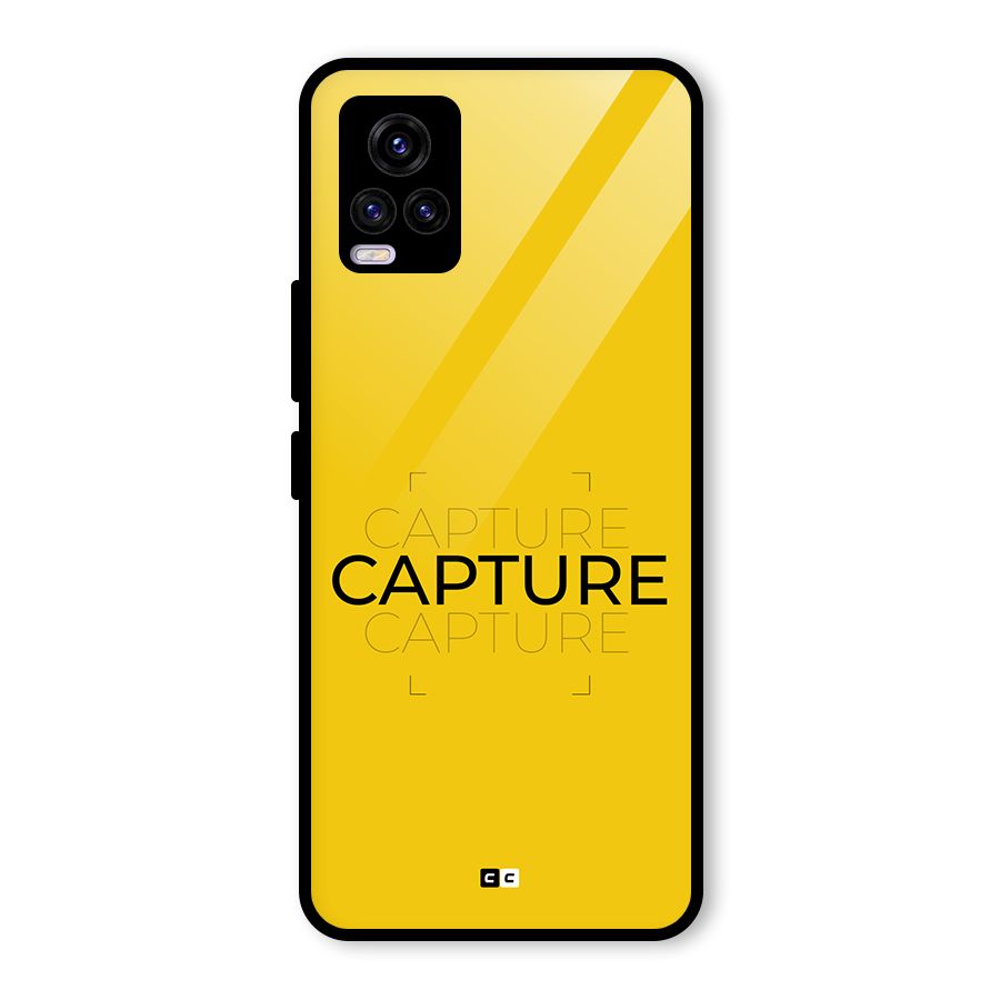 Instant Capture Glass Back Case for Vivo V20