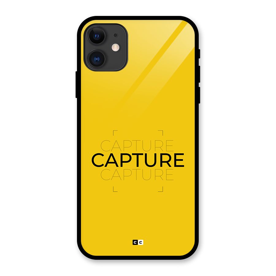 Instant Capture Glass Back Case for iPhone 11