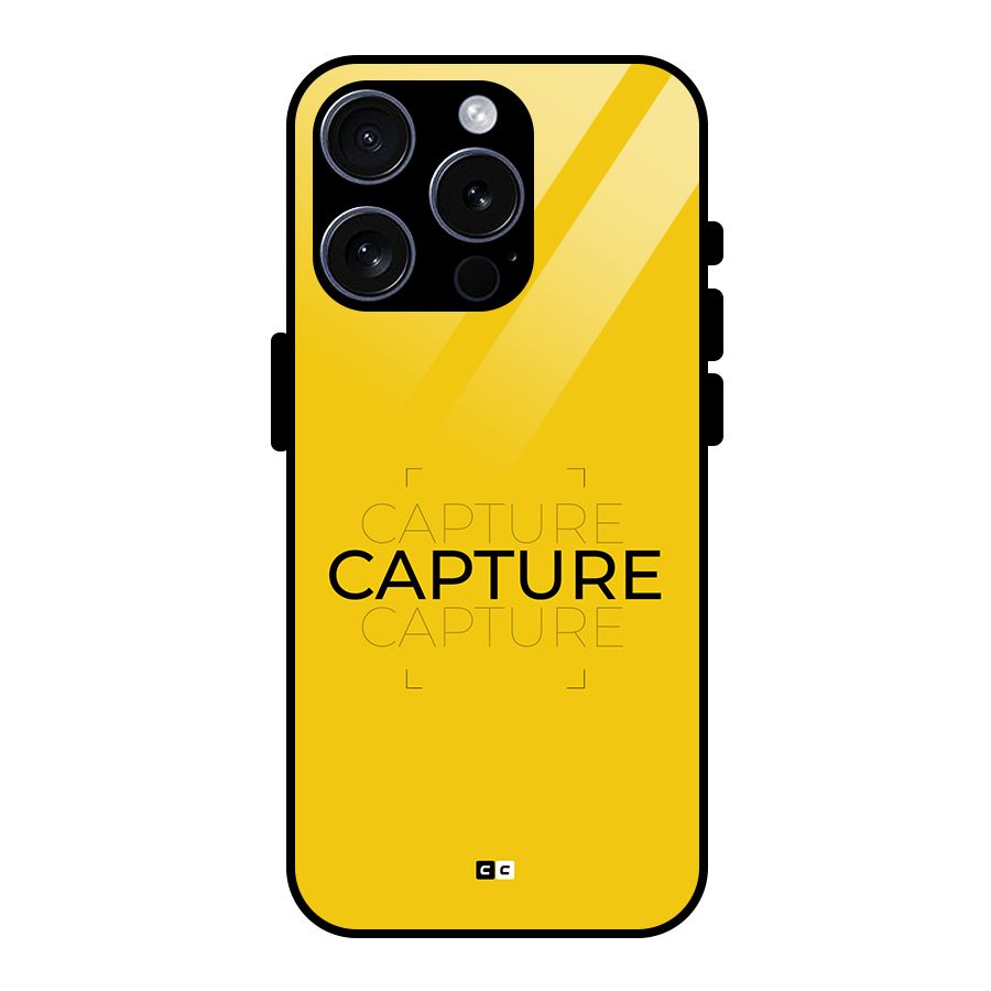 Instant Capture Glass Back Case for iPhone 15 Pro