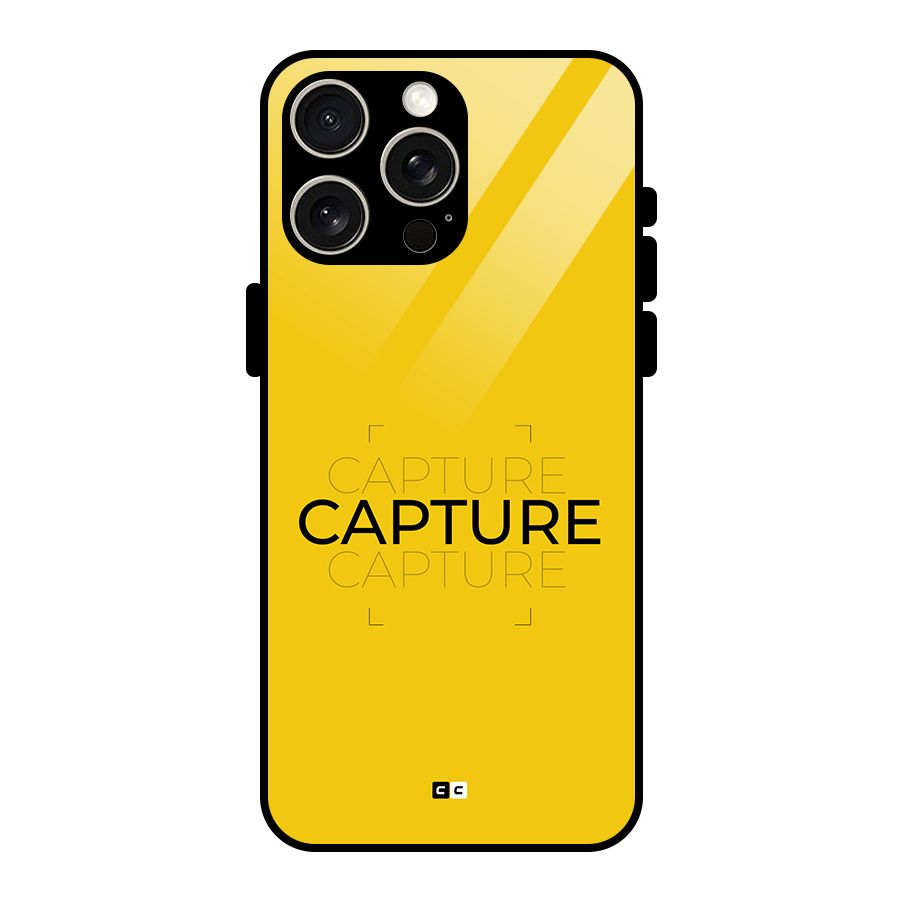 Instant Capture Glass Back Case for iPhone 15 Pro Max