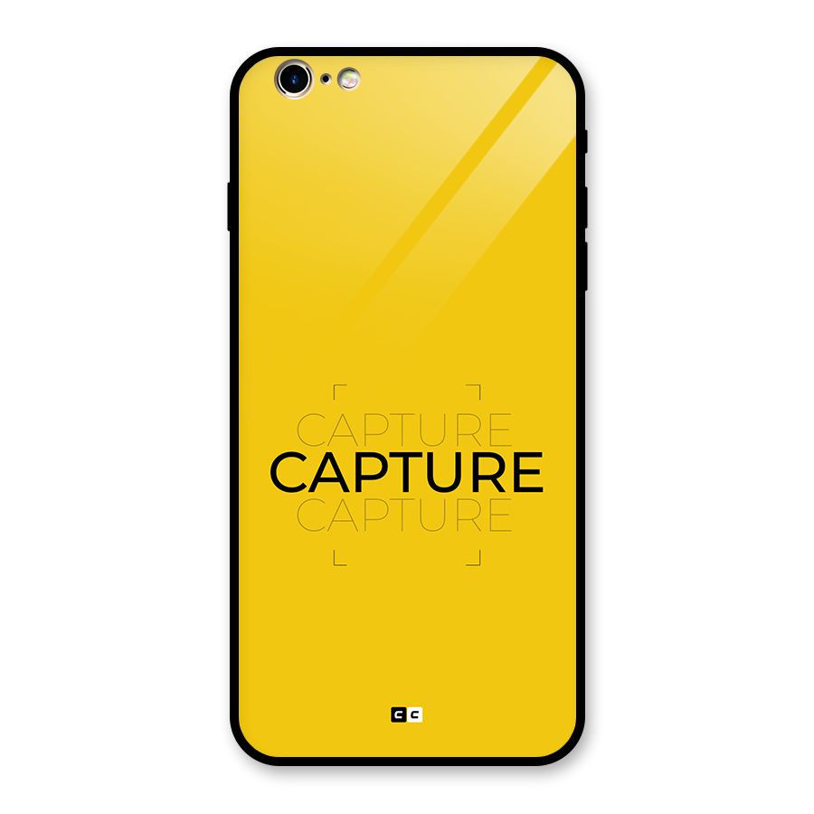 Instant Capture Glass Back Case for iPhone 6 Plus 6S Plus