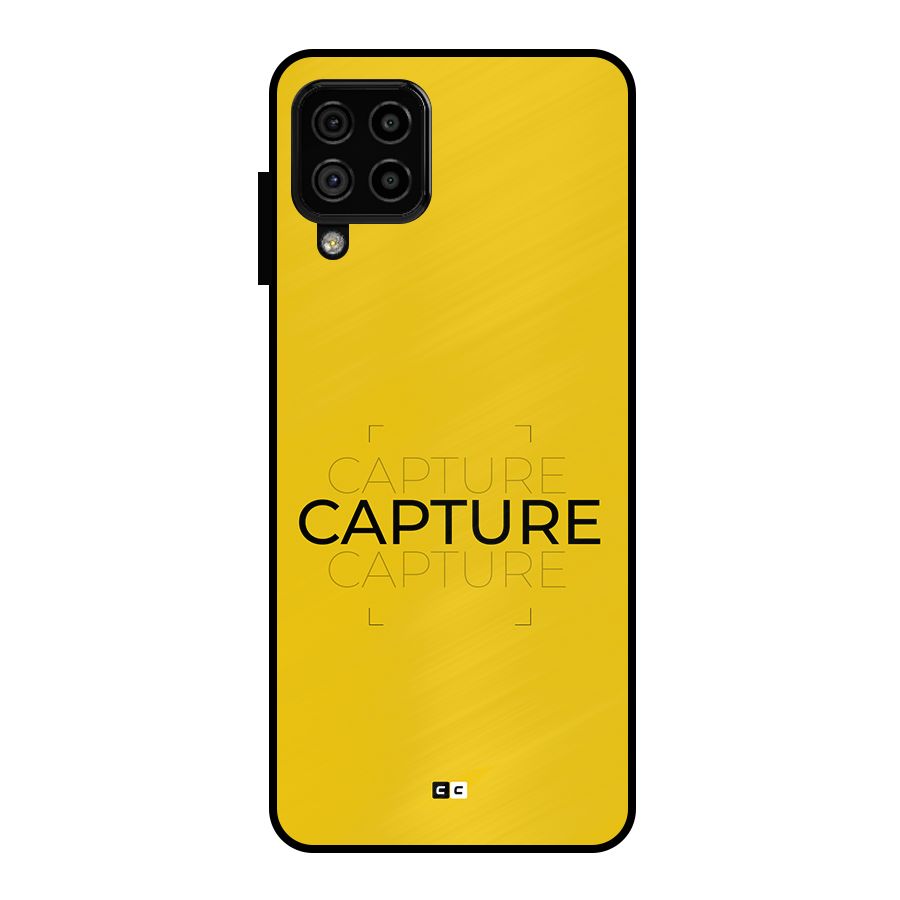 Instant Capture Metal Back Case for Galaxy A22 4G