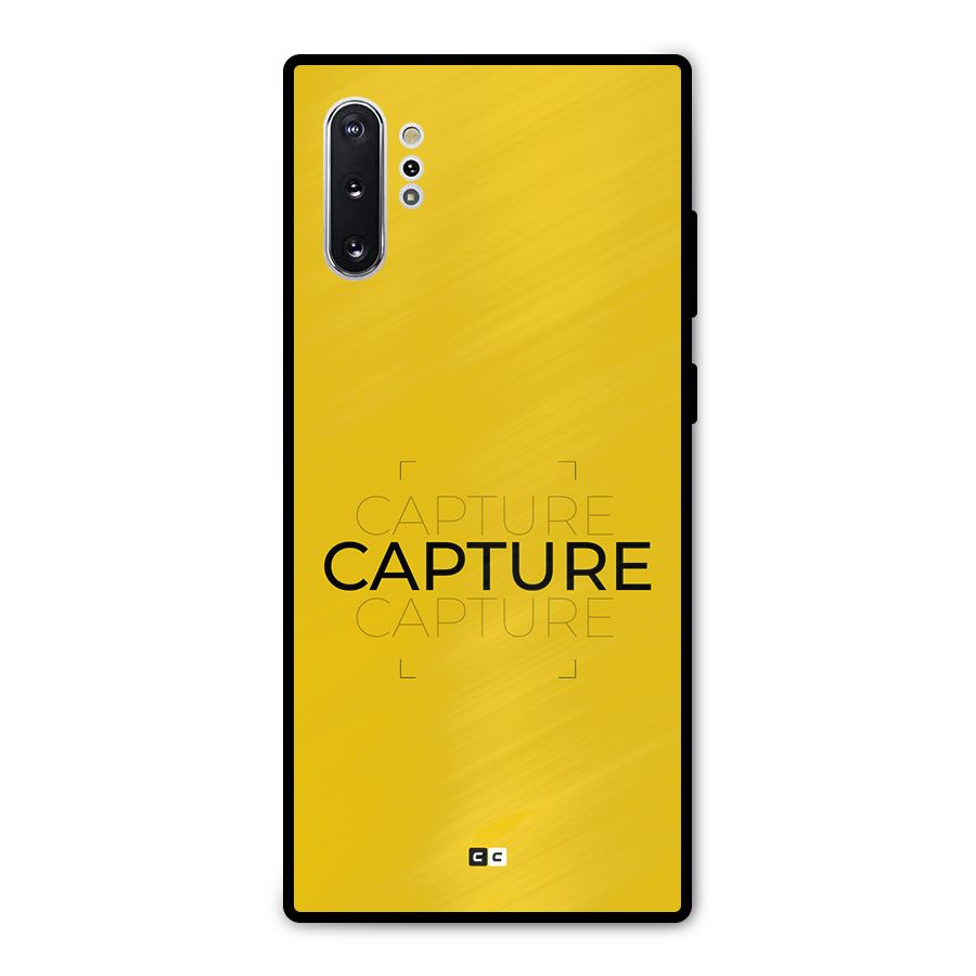 Instant Capture Metal Back Case for Galaxy Note 10 Plus