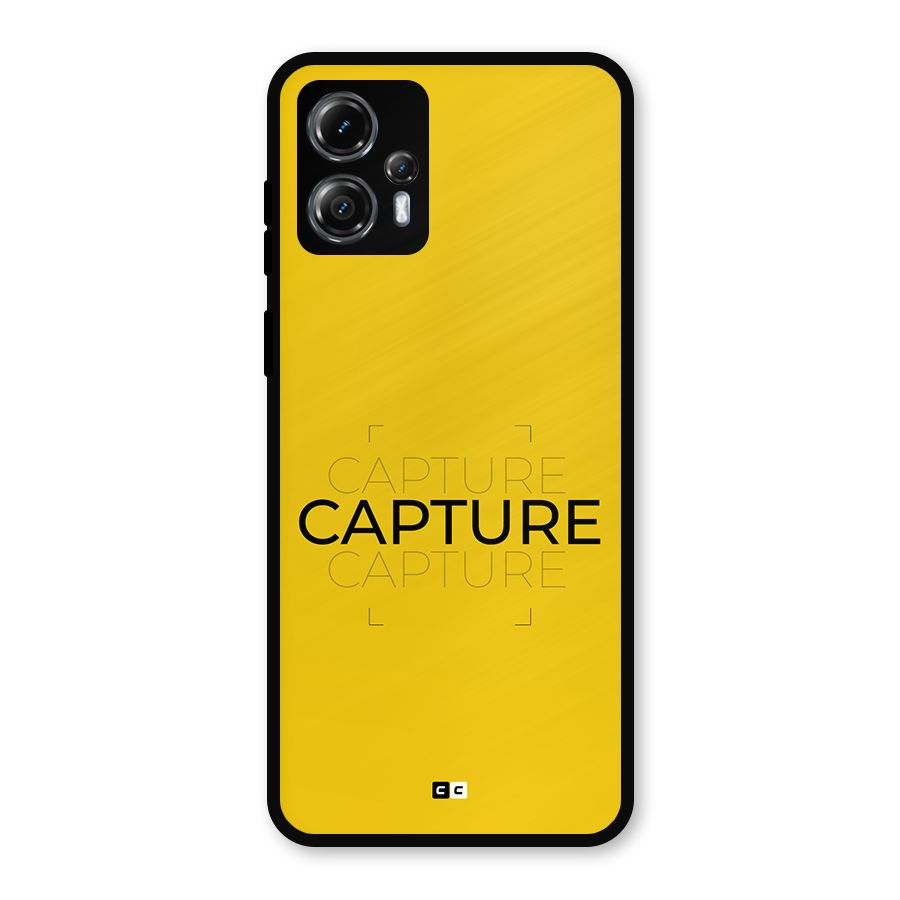 Instant Capture Metal Back Case for Moto G13