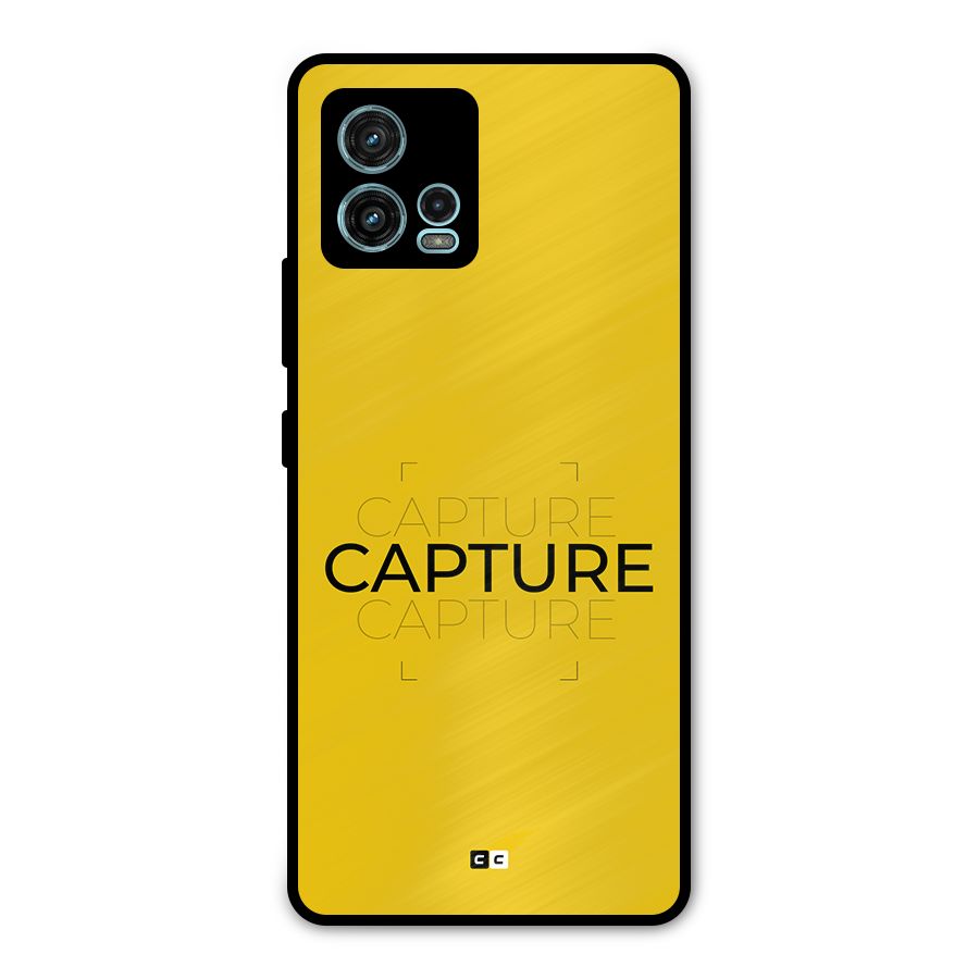 Instant Capture Metal Back Case for Moto G72