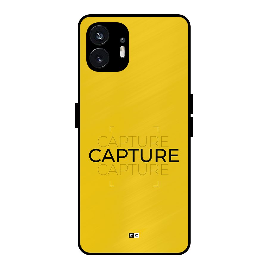 Instant Capture Metal Back Case for Nothing Phone 2