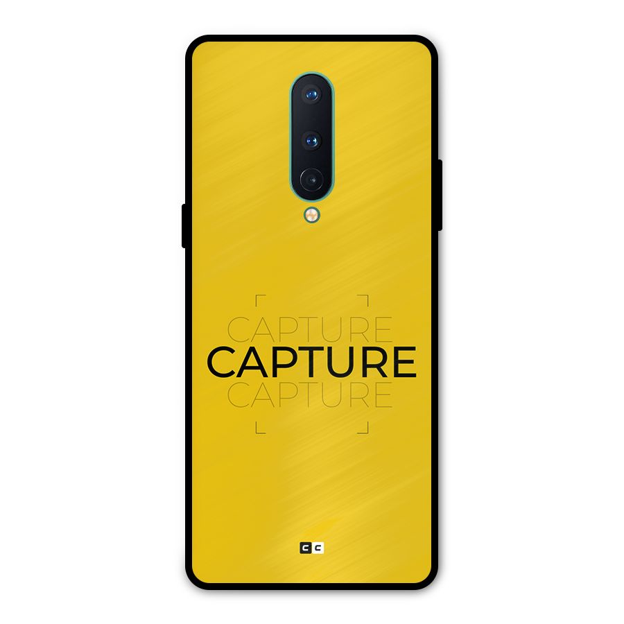 Instant Capture Metal Back Case for OnePlus 8