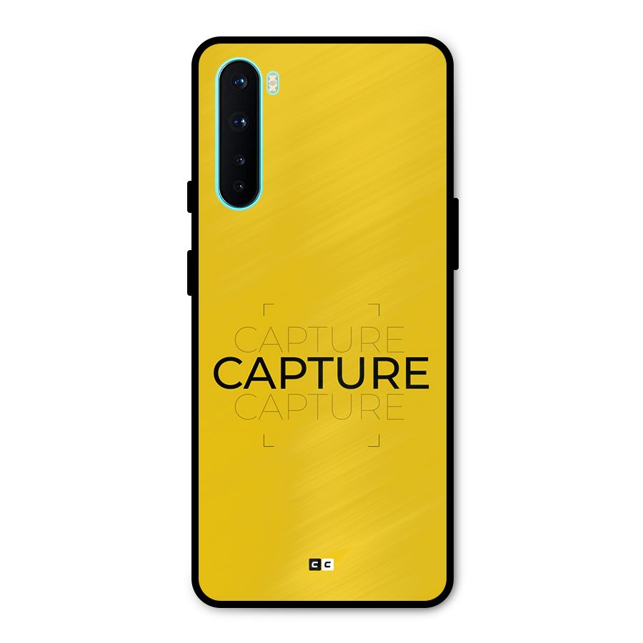 Instant Capture Metal Back Case for OnePlus Nord