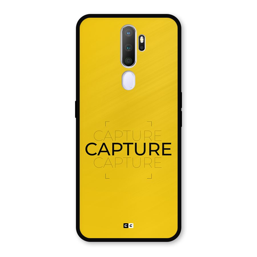 Instant Capture Metal Back Case for Oppo A5 (2020)