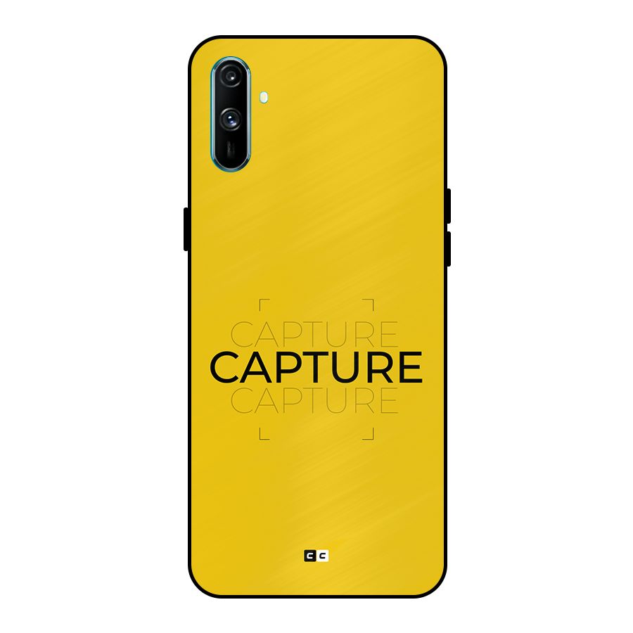 Instant Capture Metal Back Case for Realme C3