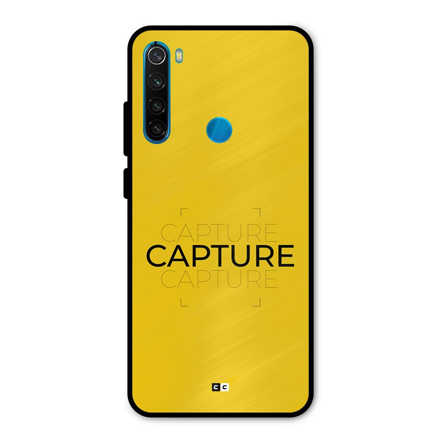 Instant Capture Metal Back Case for Redmi Note 8