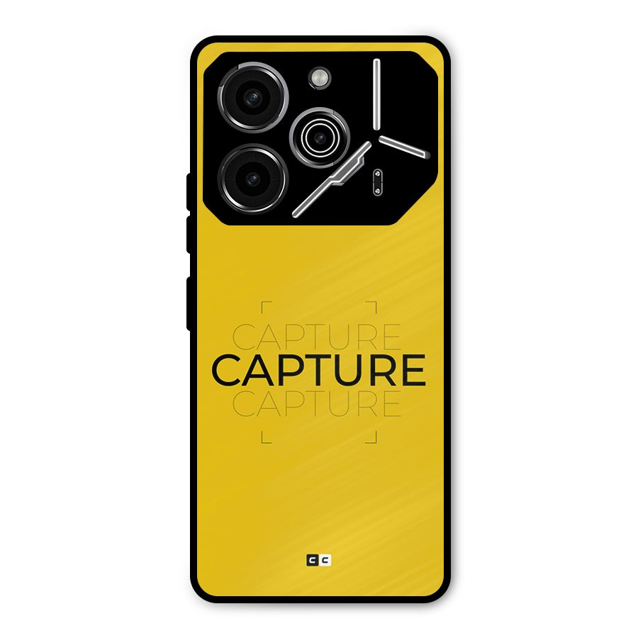 Instant Capture Metal Back Case for Tecno Pova 6 Pro