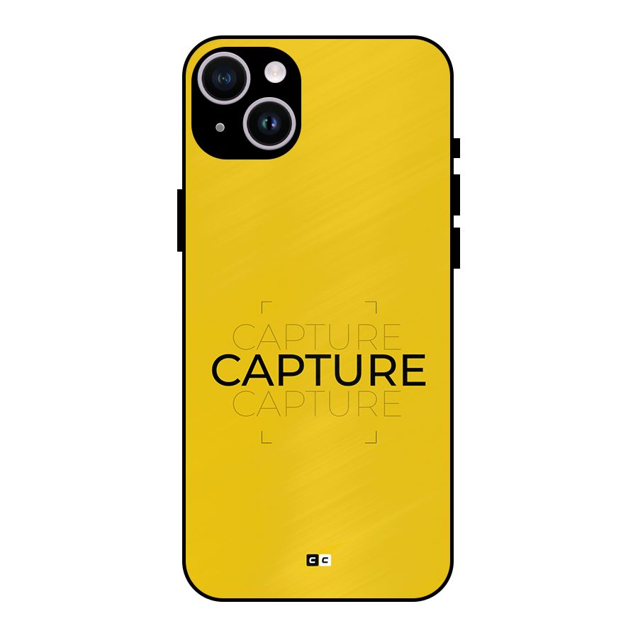 Instant Capture Metal Back Case for iPhone 14 Plus