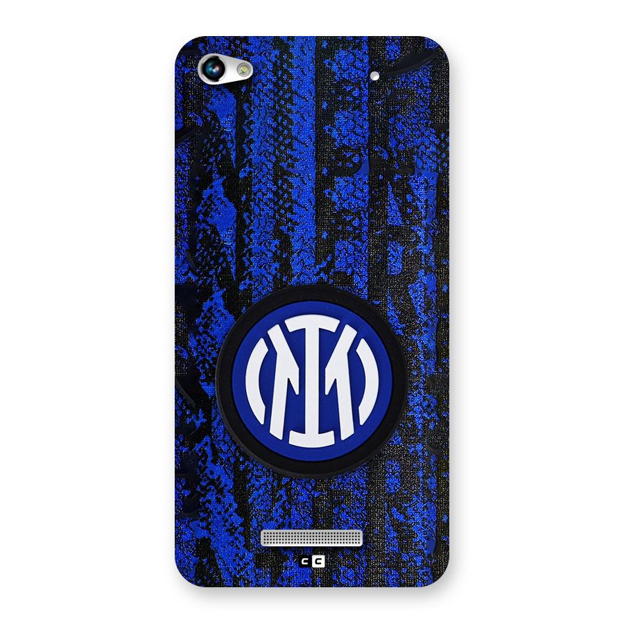 Inter Milan Texture Back Case for Canvas Hue 2 A316