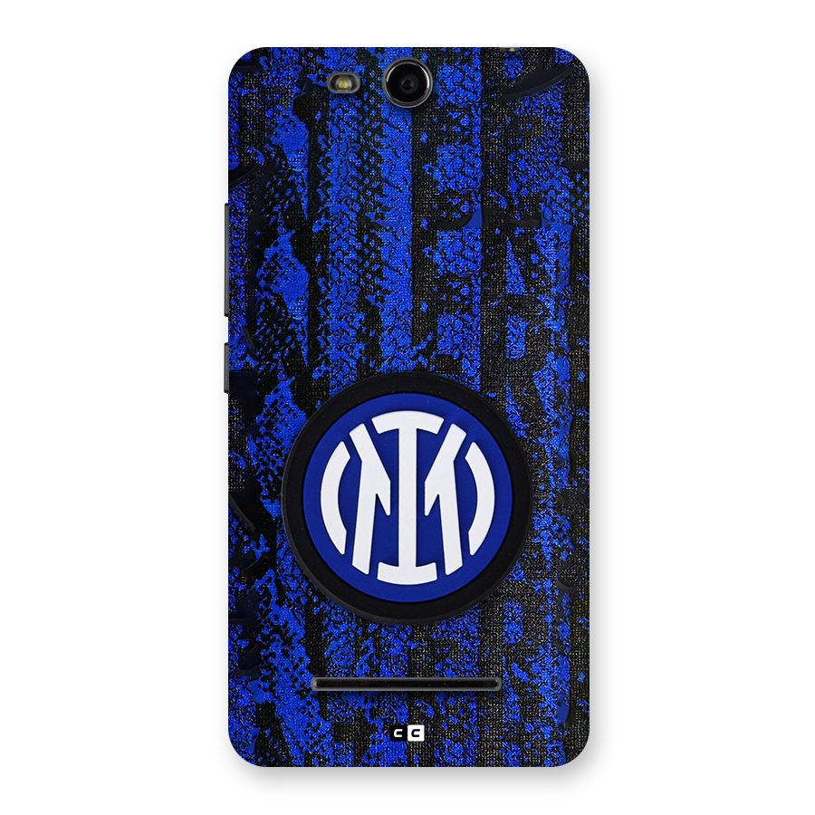 Inter Milan Texture Back Case for Canvas Juice 3 Q392