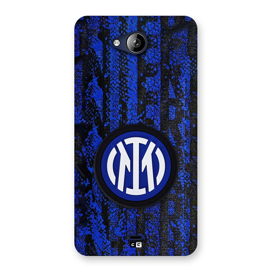 Inter Milan Texture Back Case for Canvas Play Q355