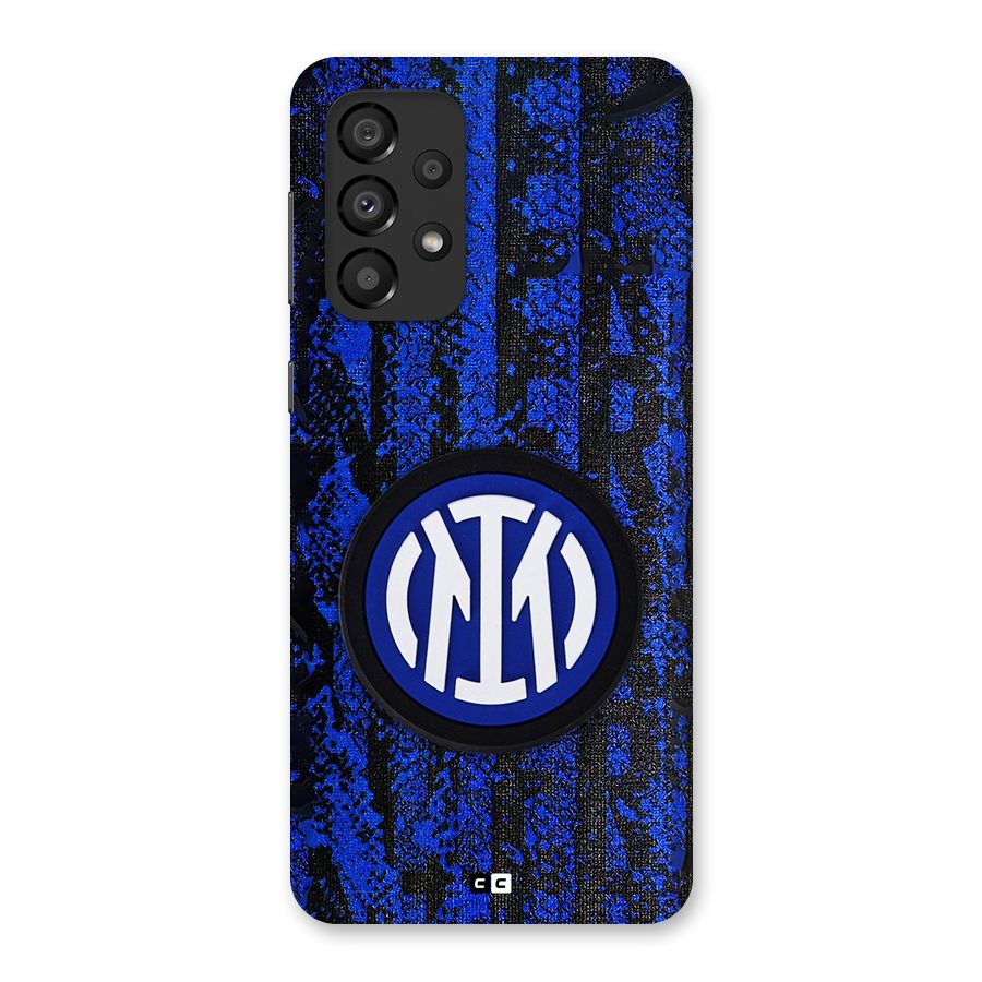 Inter Milan Texture Back Case for Galaxy A33 5G