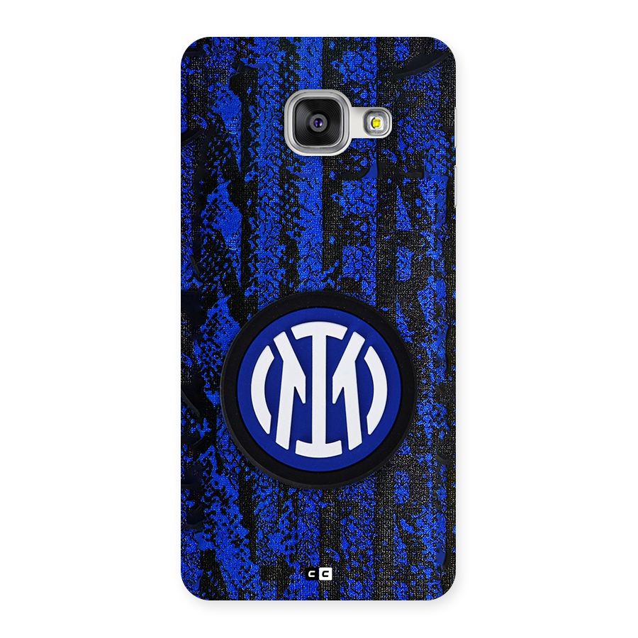 Inter Milan Texture Back Case for Galaxy A3 (2016)
