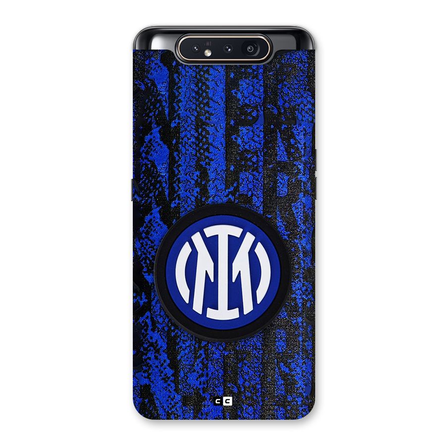 Inter Milan Texture Back Case for Galaxy A80