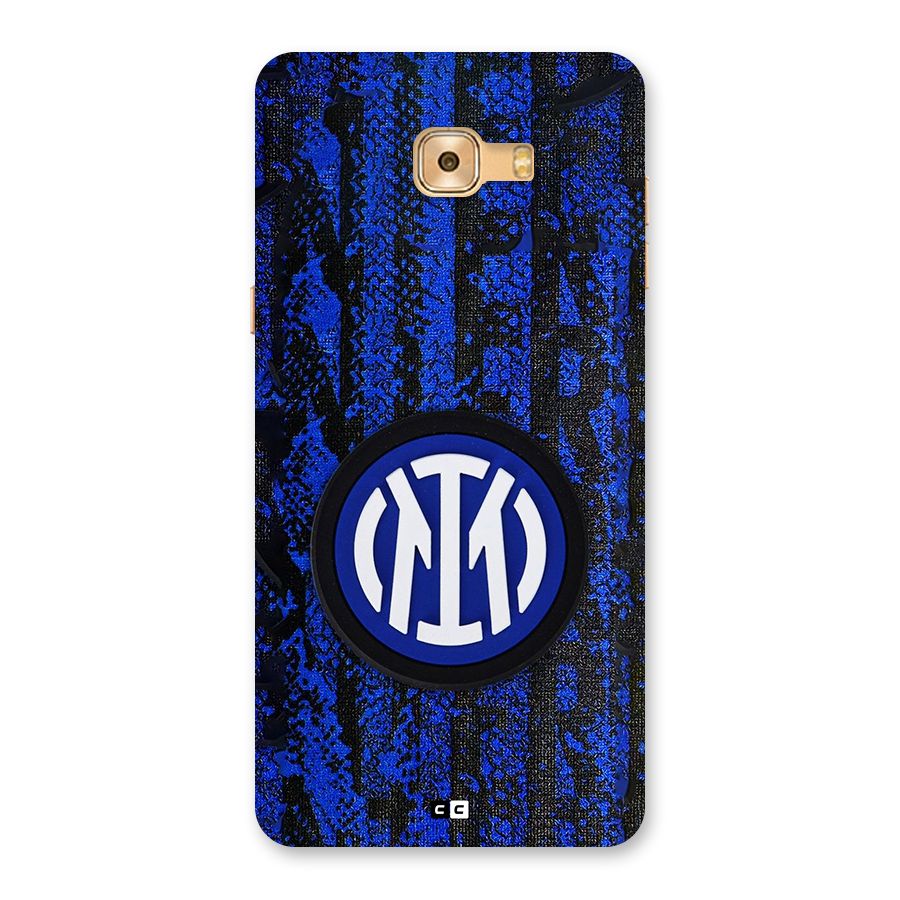 Inter Milan Texture Back Case for Galaxy C9 Pro