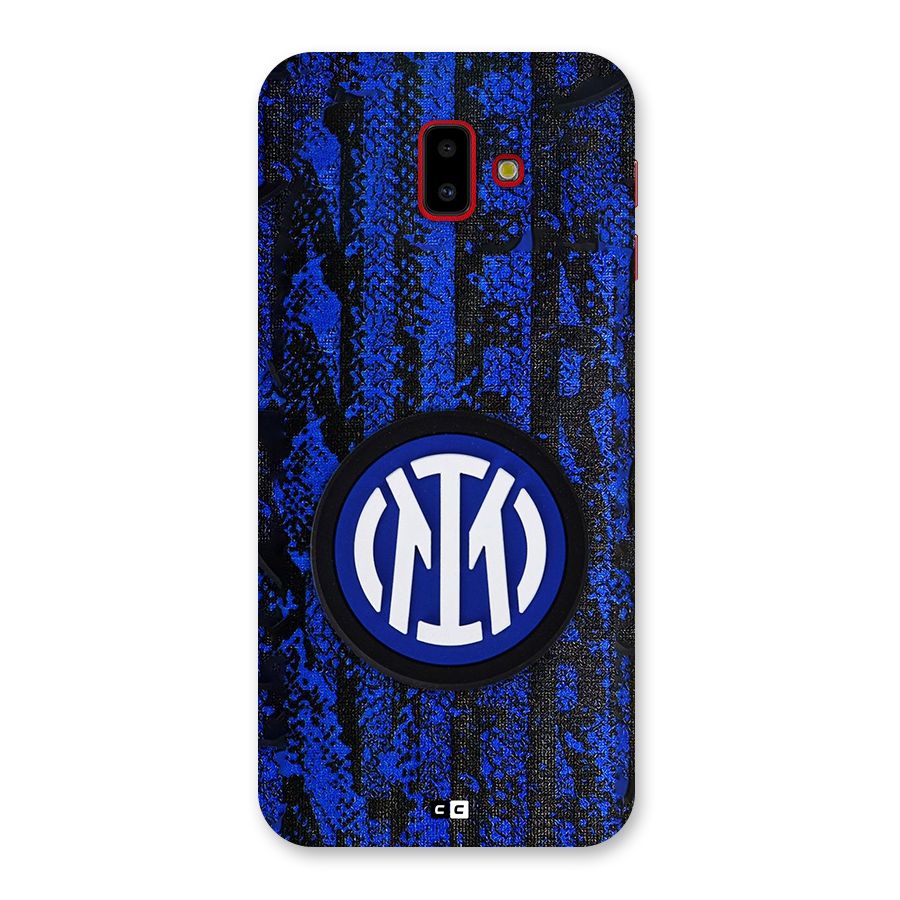 Inter Milan Texture Back Case for Galaxy J6 Plus