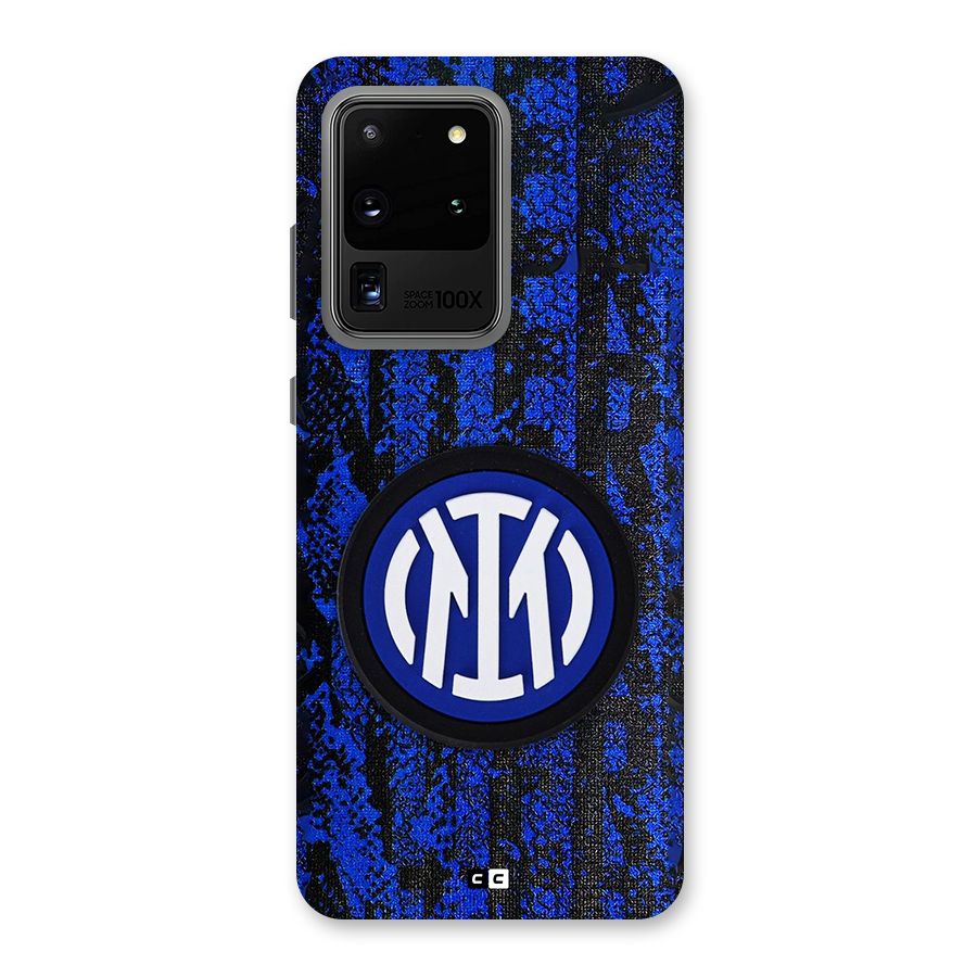 Inter Milan Texture Back Case for Galaxy S20 Ultra