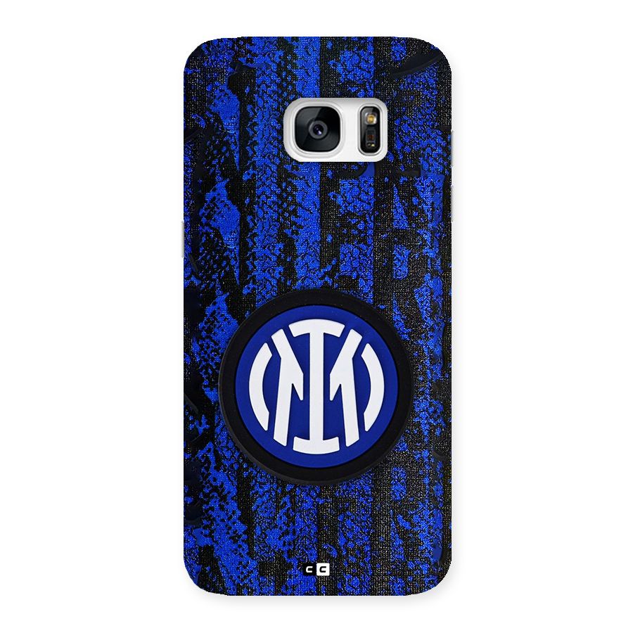 Inter Milan Texture Back Case for Galaxy S7 Edge