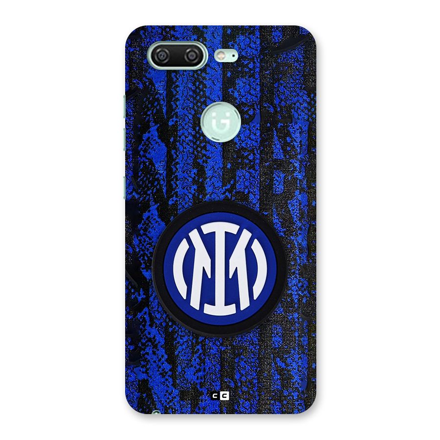 Inter Milan Texture Back Case for Gionee S10