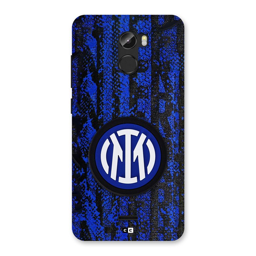 Inter Milan Texture Back Case for Gionee X1