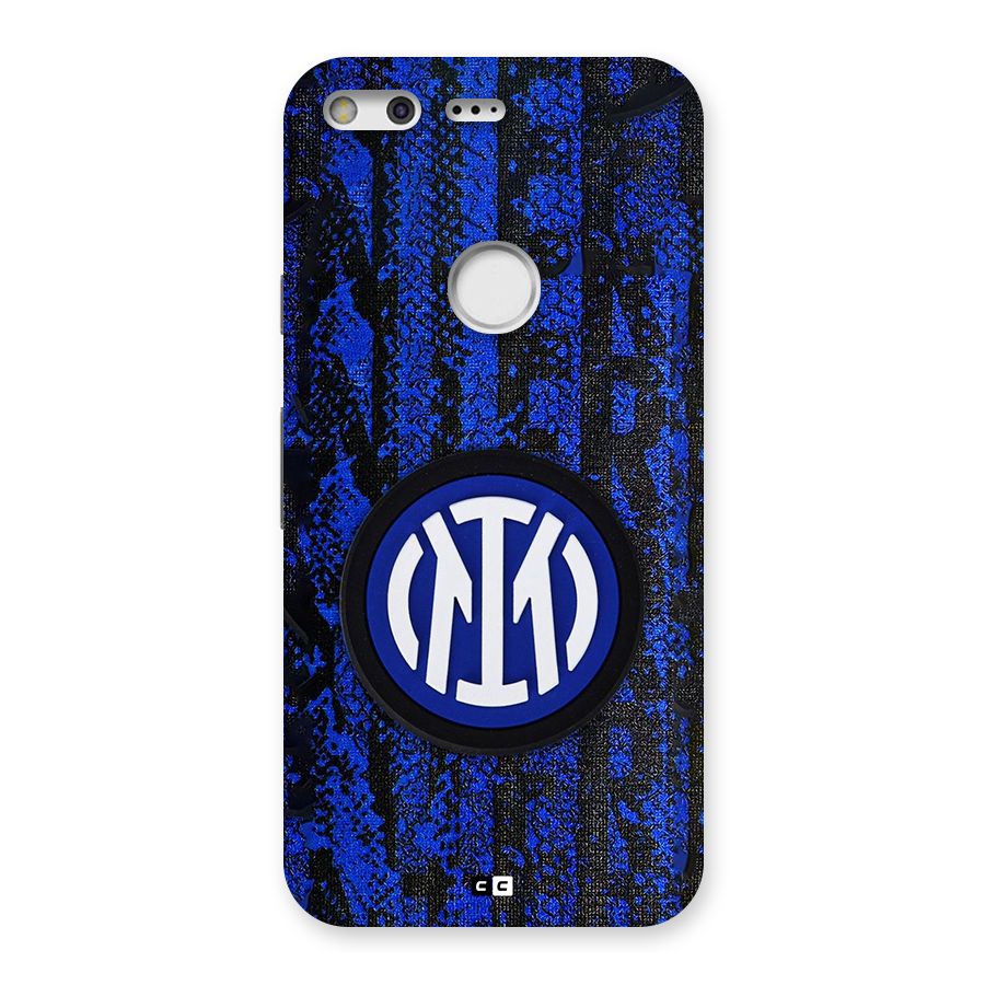 Inter Milan Texture Back Case for Google Pixel