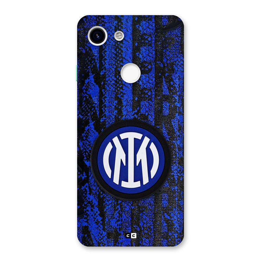 Inter Milan Texture Back Case for Google Pixel 3