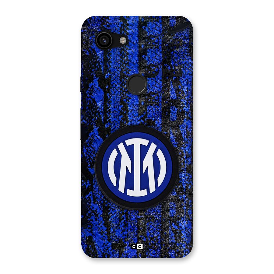 Inter Milan Texture Back Case for Google Pixel 3a