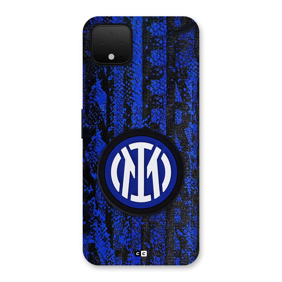 Inter Milan Texture Back Case for Google Pixel 4 XL