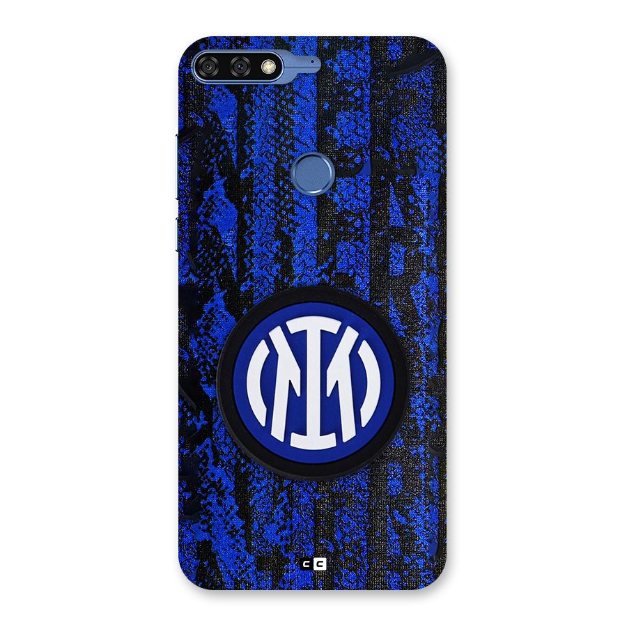 Inter Milan Texture Back Case for Honor 7C