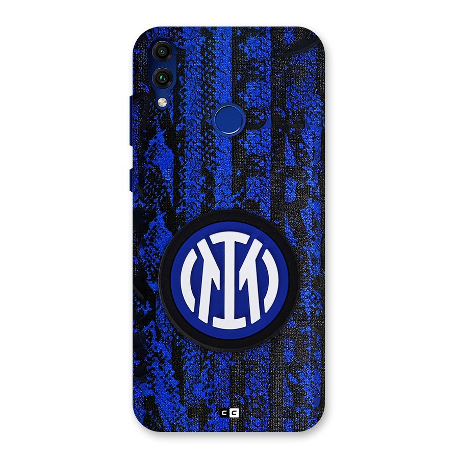 Inter Milan Texture Back Case for Honor 8C