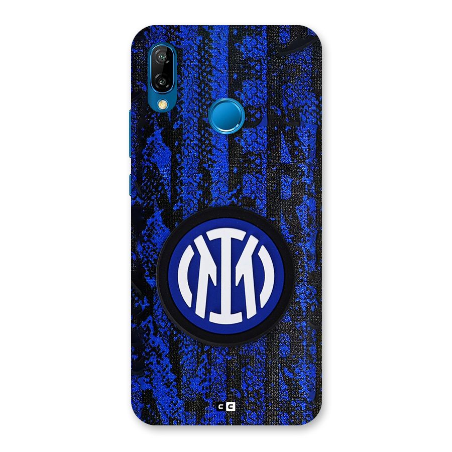 Inter Milan Texture Back Case for Huawei P20 Lite