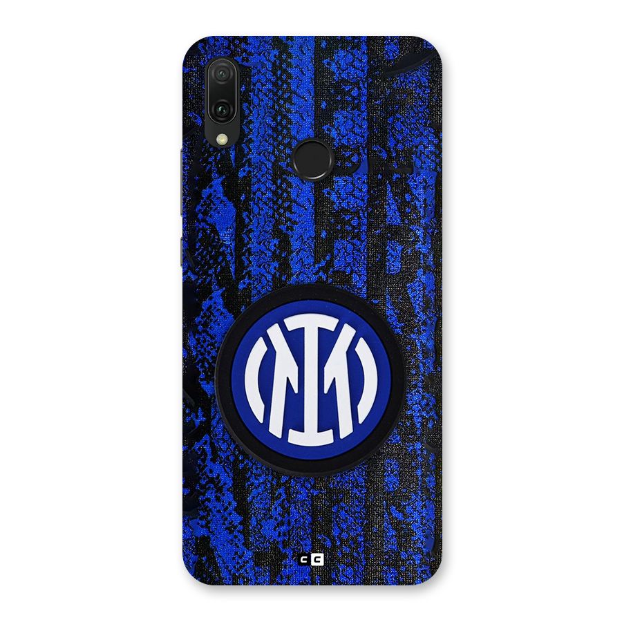 Inter Milan Texture Back Case for Huawei Y9 (2019)