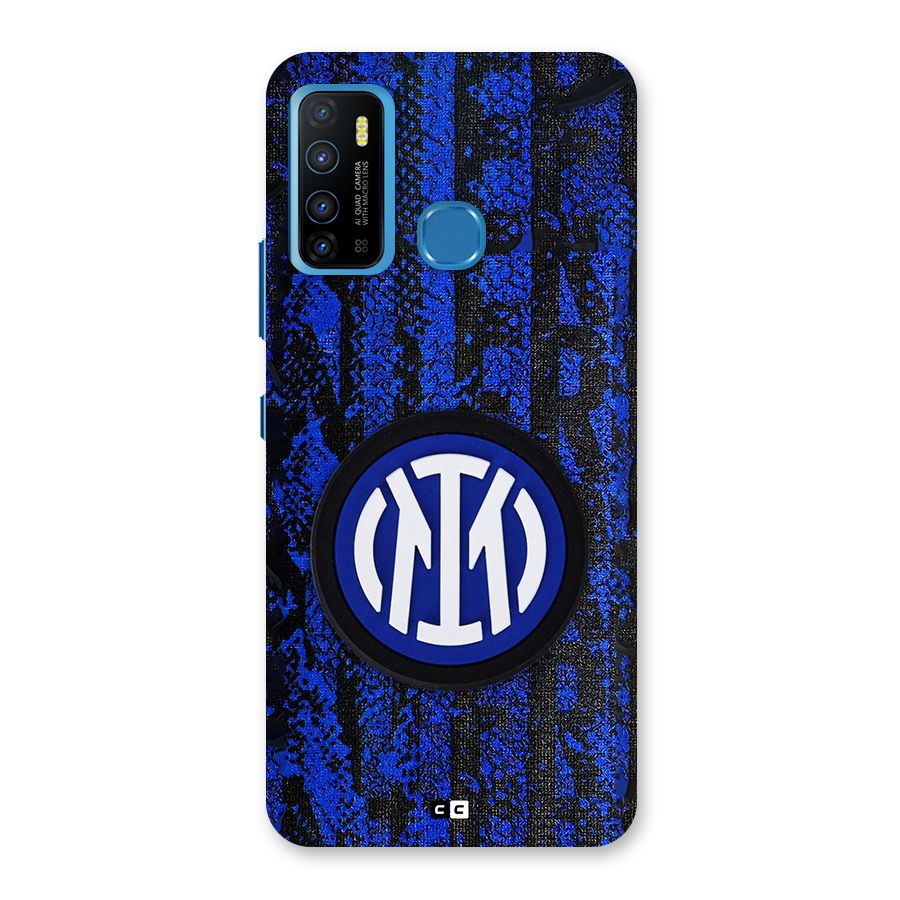 Inter Milan Texture Back Case for Infinix Hot 9